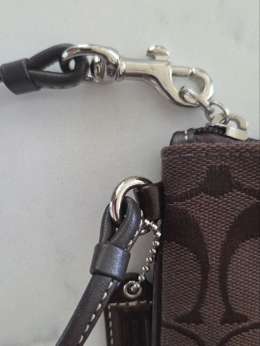 Coach wristlet card